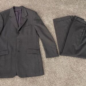 Zanetti Cerritos 1881 Men's Classic Gray Suit